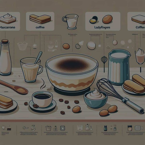 Quels sont les astuces pour un tiramisu léger et mousseux sans oeufs ?