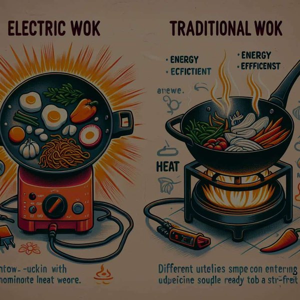 Quel est l'intérêt d'un wok électrique par rapport à un wok traditionnel ?